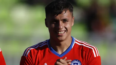 Bastián Yáñez jugando en la Sub 23 de Chile