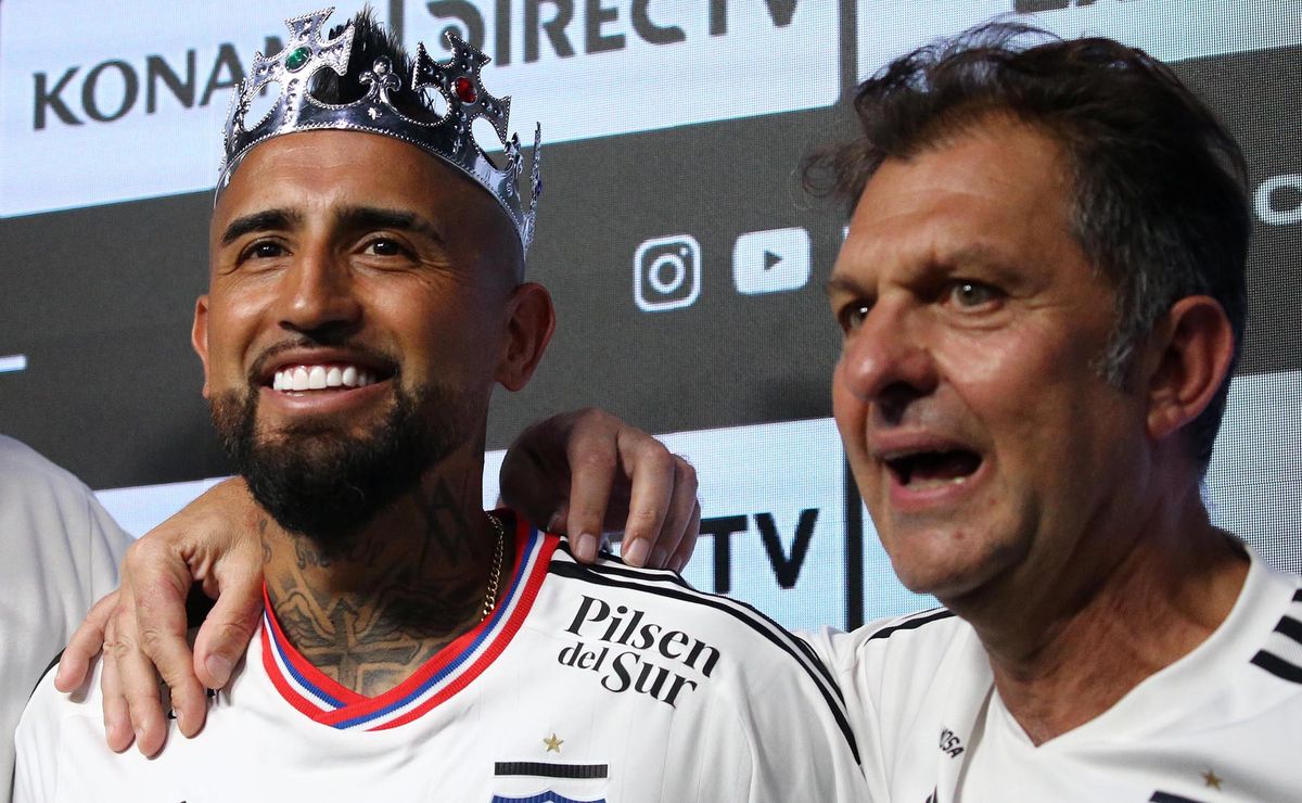 Reunión entre Vidal y ByN en Colo Colo: amistosa, pero para ponerle reglad y compromiso al King