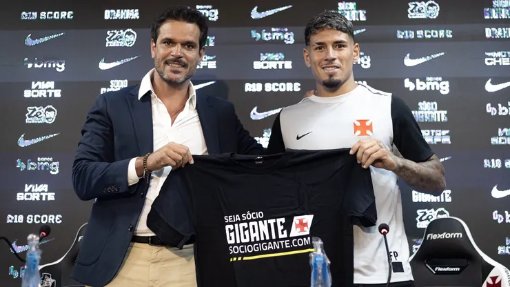 Alan Saldivia fue presentado en Vasco da Gama y respondió sin problemas en portugués.