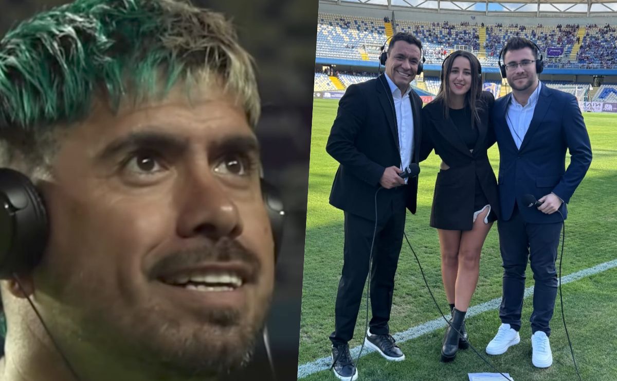 “Qué gol te comiste, put… que la cag…”: Claudio Palma y el viral con Diego Sánchez en su regreso al relato