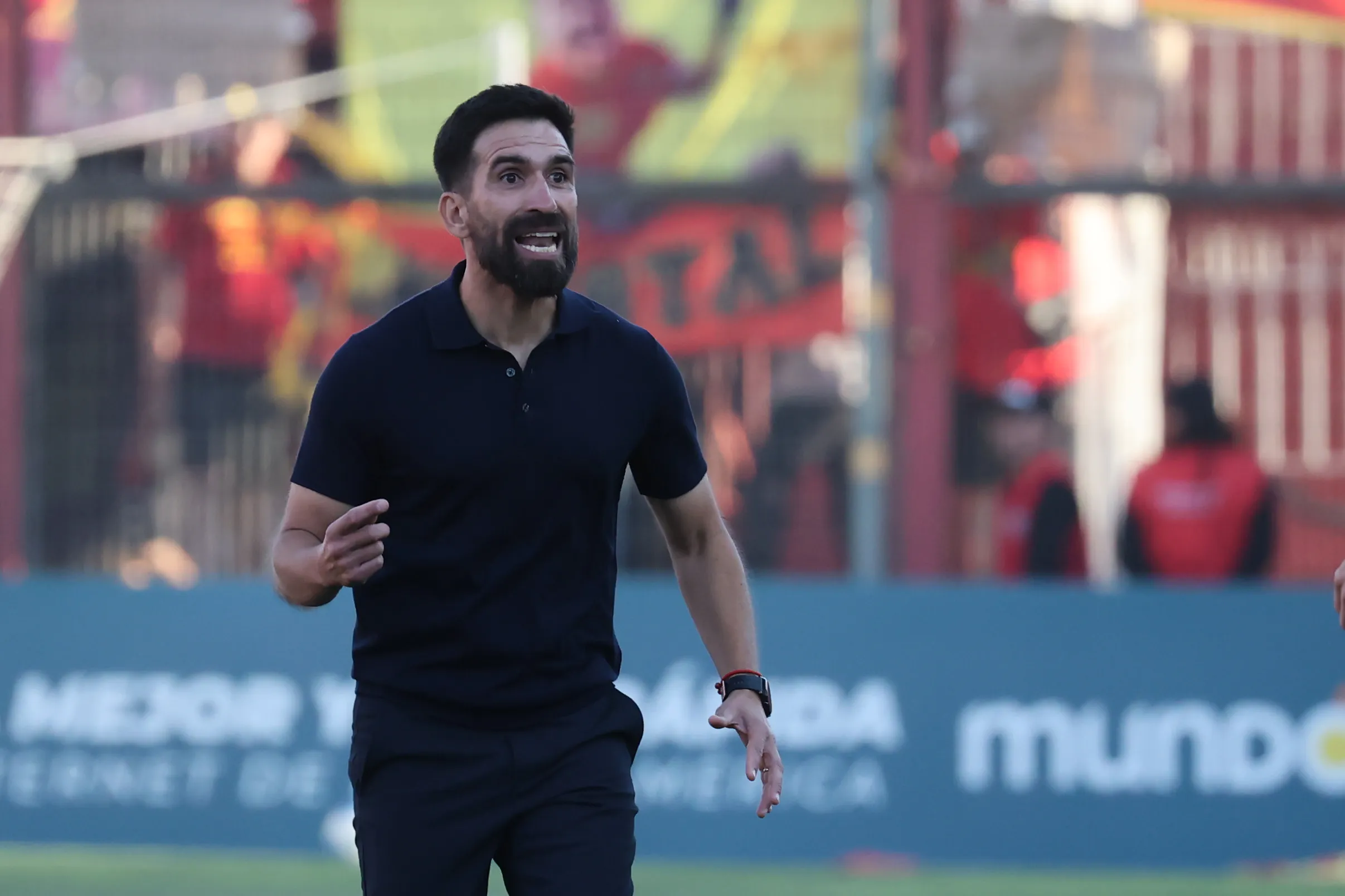 Gonzalo Villagra lleva a cabo la pretemporada con Unión Española. (Dragomir Yankovic/Photosport).