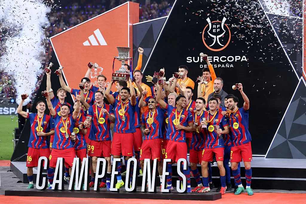 FC Barcelona viene de consagrarse supercampeón de España ante Real Madrid. (Foto: Yasser Bakhsh/Getty Images)