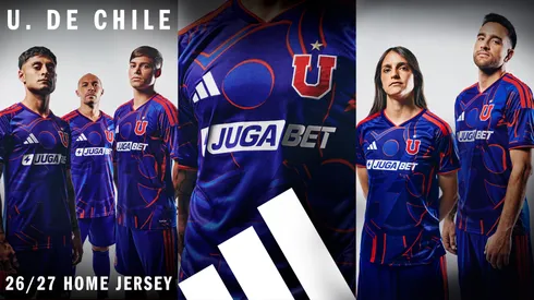 “Un nuevo chuncho emerge”: Adidas presenta las nuevas camisetas de Universidad de Chile para el 2026