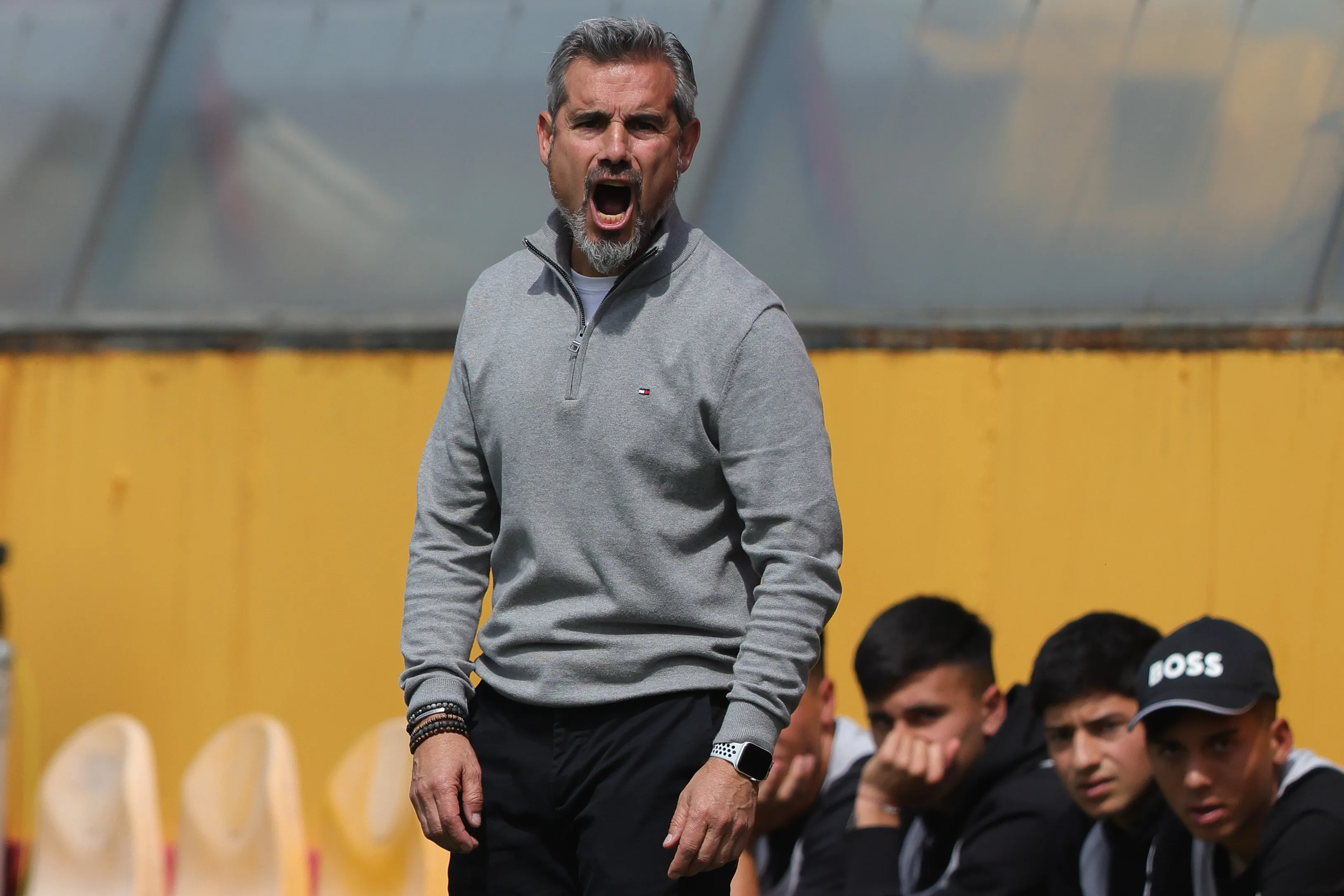 Miguel Ramírez en el Santa Laura. (Felipe Zanca/Photosport).