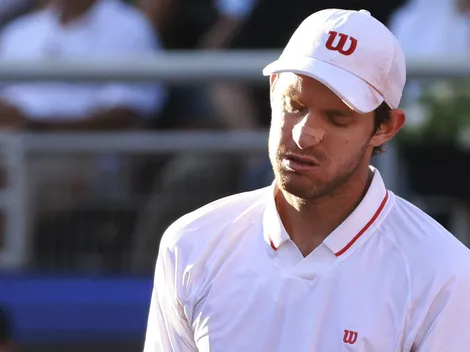 El pésimo momento de Nico Jarry que asusta a Chile en Copa Davis