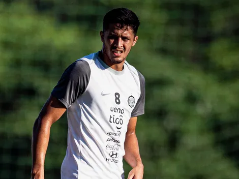 La formación de Olimpia vs Colo Colo en la Serie Río de La Plata