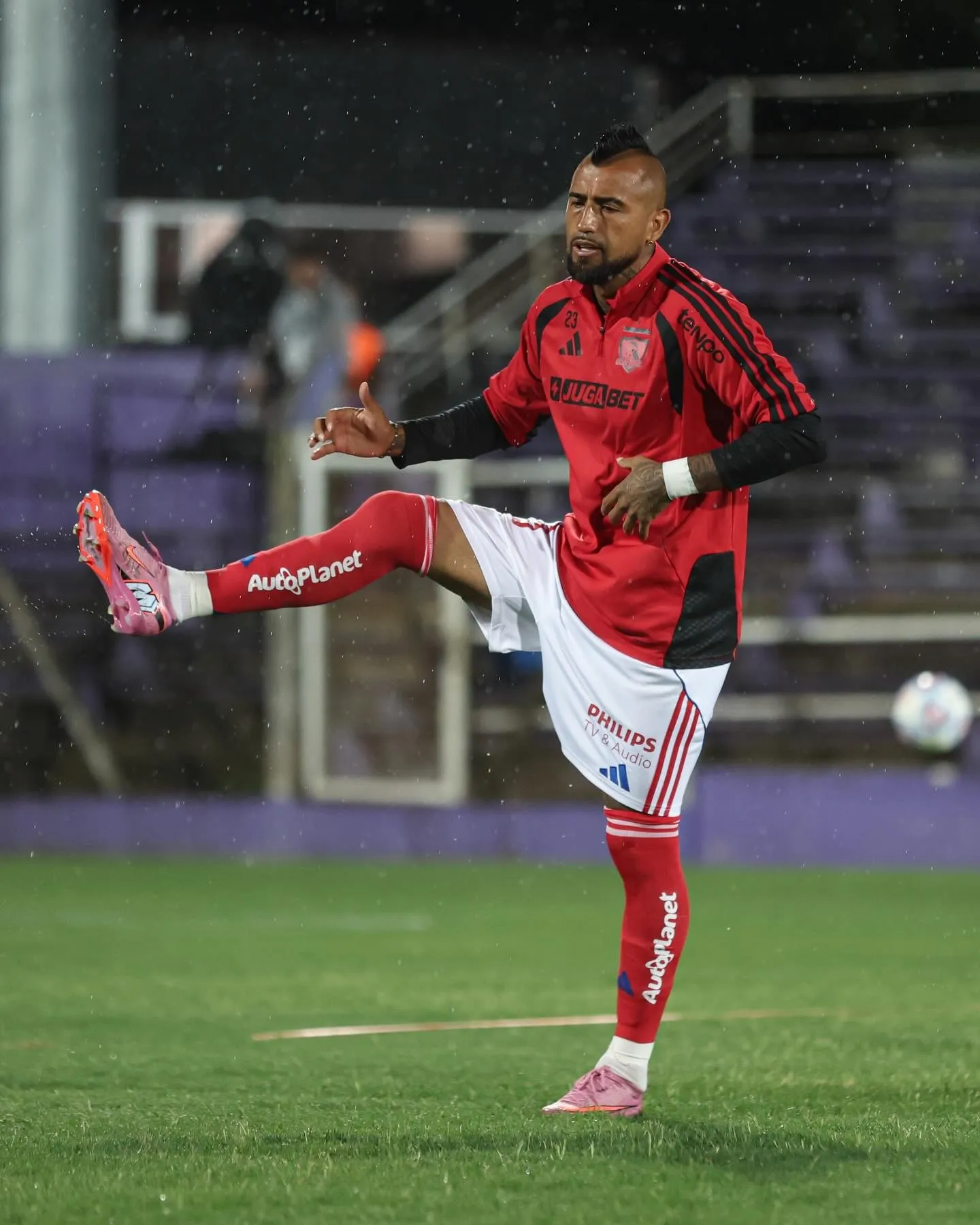 Vidal no fue el capitán de Colo Colo