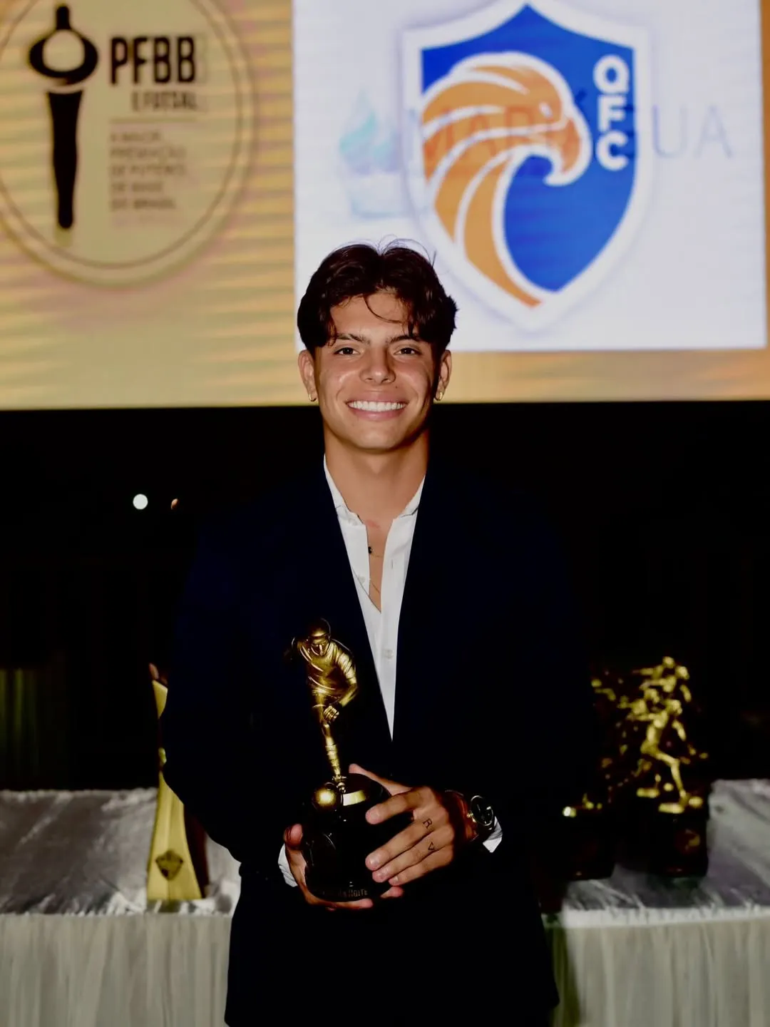 Premiación de las mayores promesas del fútbol brasileño