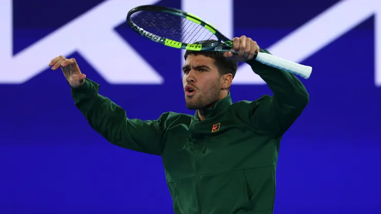 Carlos Alcaraz es el principal candidato para ganar el Australian Open.