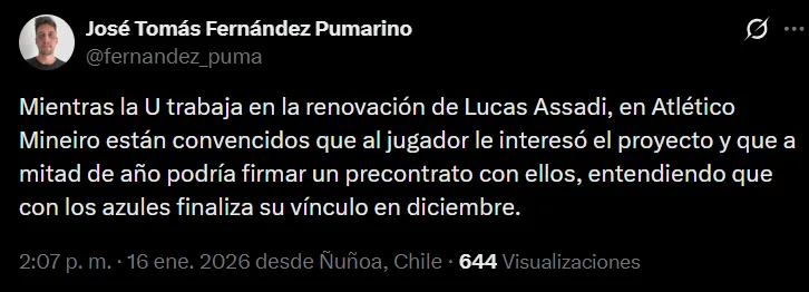 (Foto: Captura de X, Twitter)