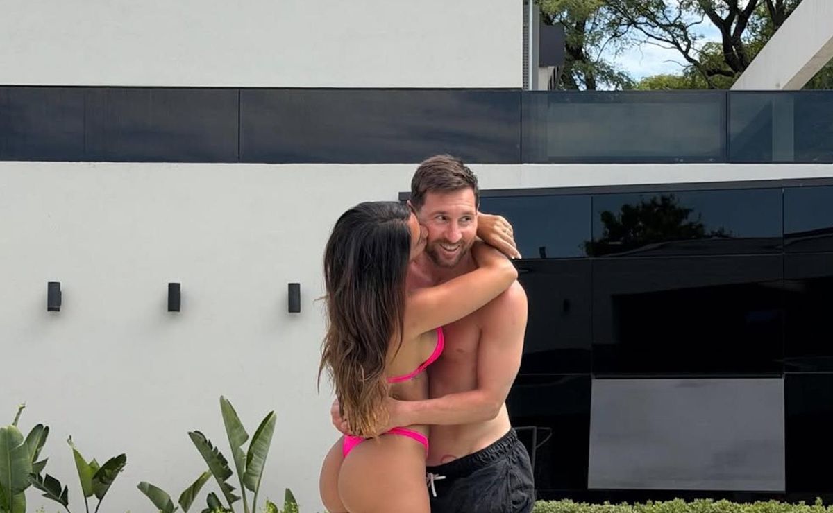 Más de 1,4 millones de likes: La postal de Antonela Roccuzzo y Lionel Messi rompen récord en Instagram