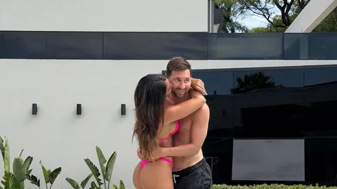 Messi y Antonela la rompieron con foto en Instagram
