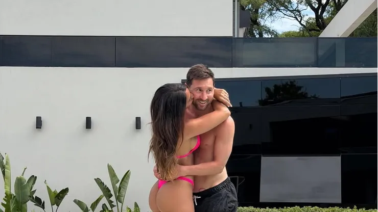 Messi y Antonela la rompieron con foto en Instagram