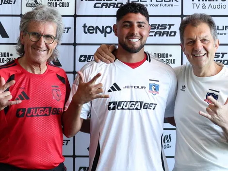 Romero presentado en Colo Colo: "Este hermoso club es un gran paso"