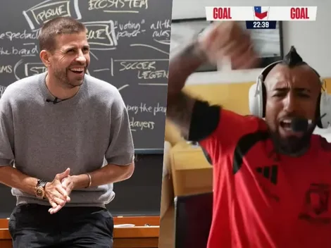 Piqué valoró apoyo de Vidal a la Kings League pese a duelo de Colo Colo