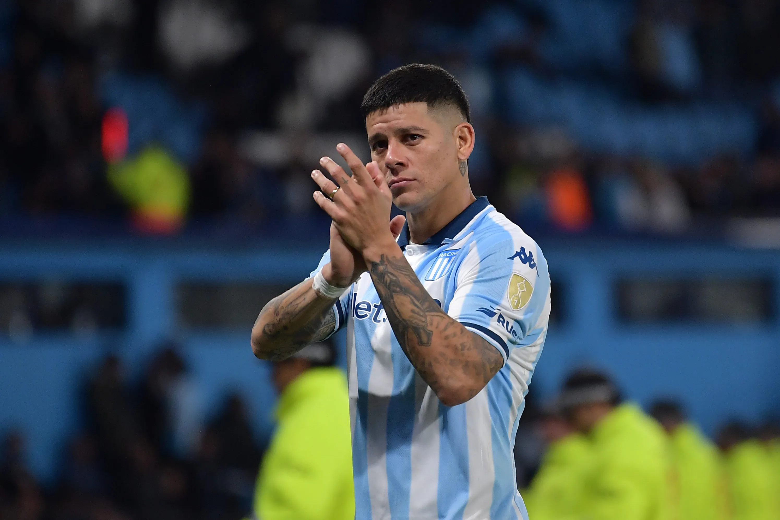 Marcos Rojo no abordará el vuelo a Chile. (Marcelo Endelli/Getty Images).