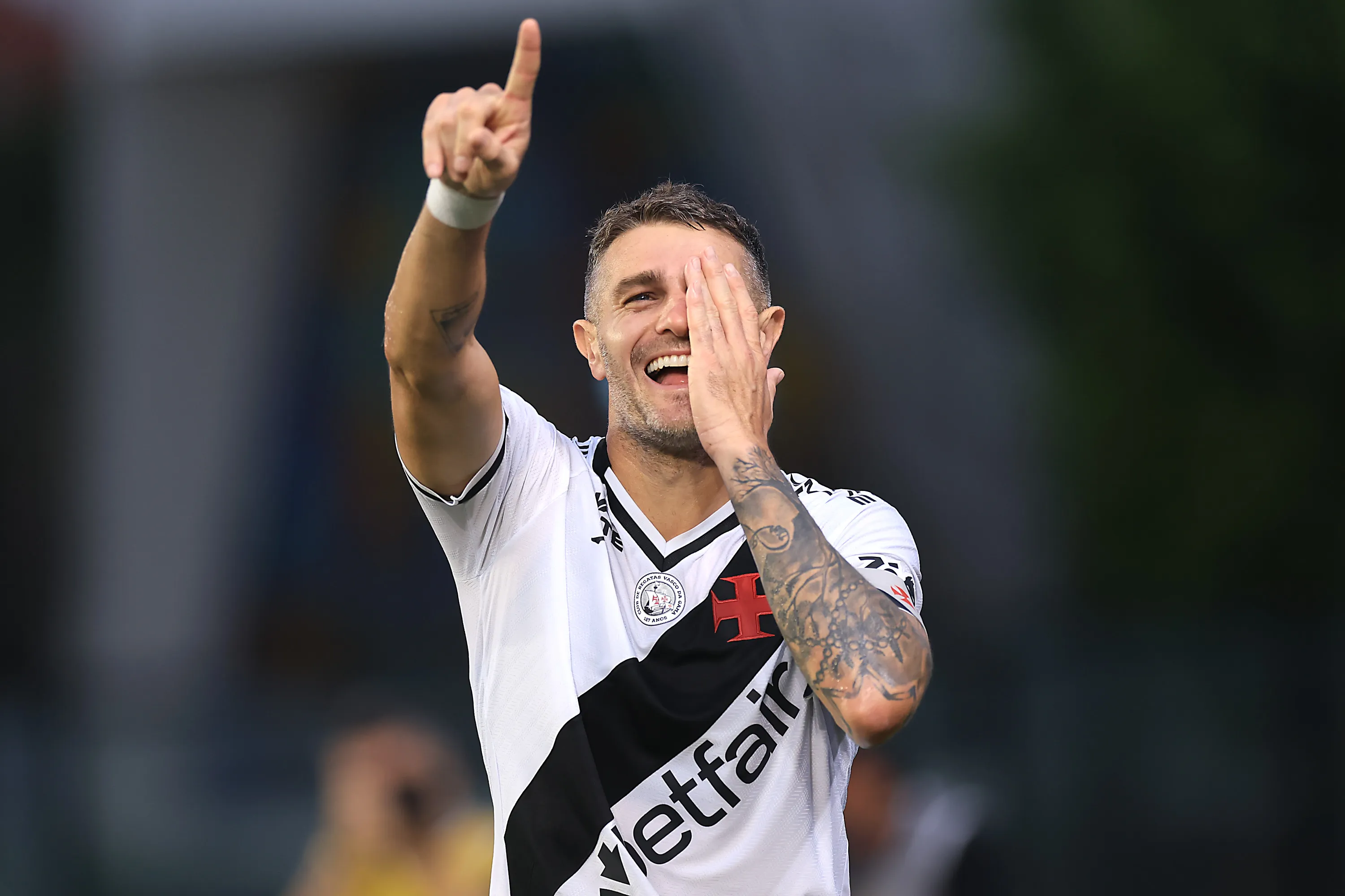 Pablo Vegetti fue un goleador temible de Vasco da Gama y pasó a Paraguay. (Buda Mendes/Getty Images).