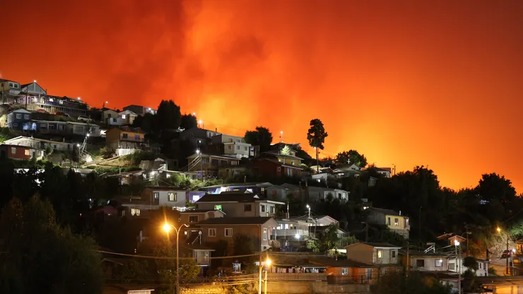 Graves incendios afectan al Bío Bío.