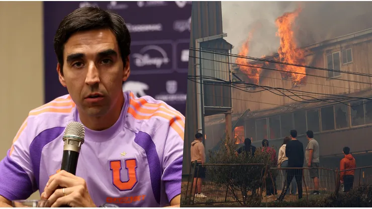 Paqui habló sobre la suspensión del amistoso ante Racing por los incendios.