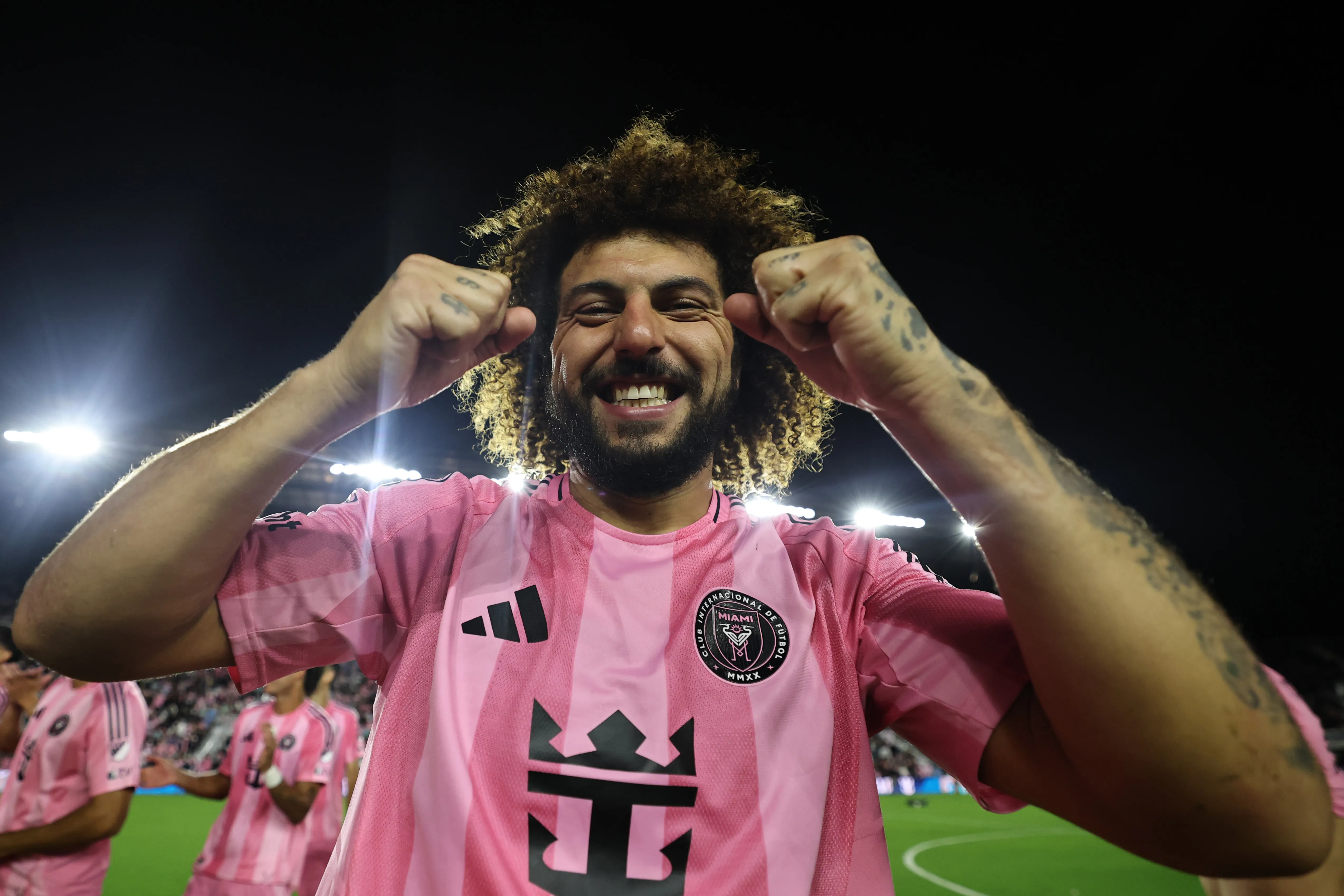 Junto a Messi, Maximiliano Falcón podría volver a la Copa Libertadores de la mano del Inter Miami.  (Foto: Carmen Mandato/Getty Images)