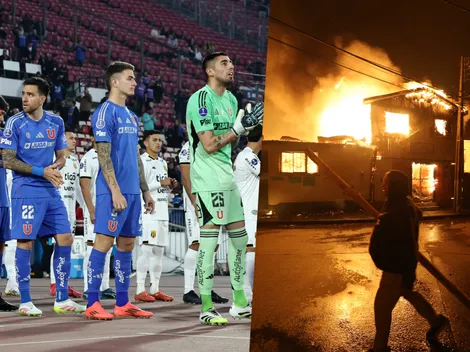 El segundo jugador de la U que perdió su casa por los incendios