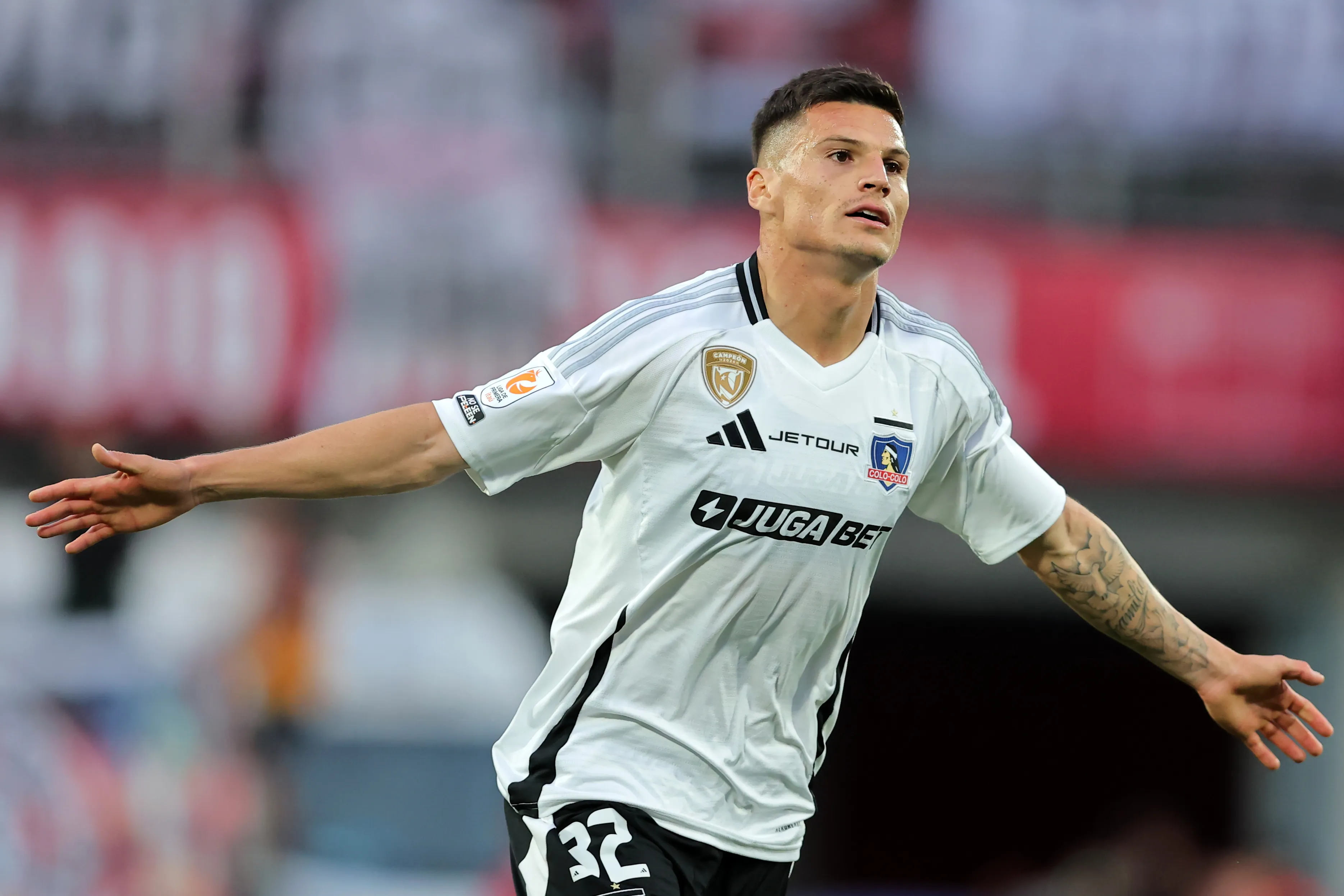 Lucas Cepeda tiene una oferta para irse de Colo Colo rumbo a Europa. Foto: Photosport.
