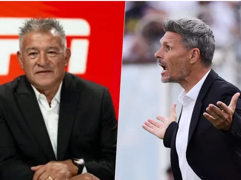 Borghi le da una clase magistral a Ortiz sobre la línea de 3