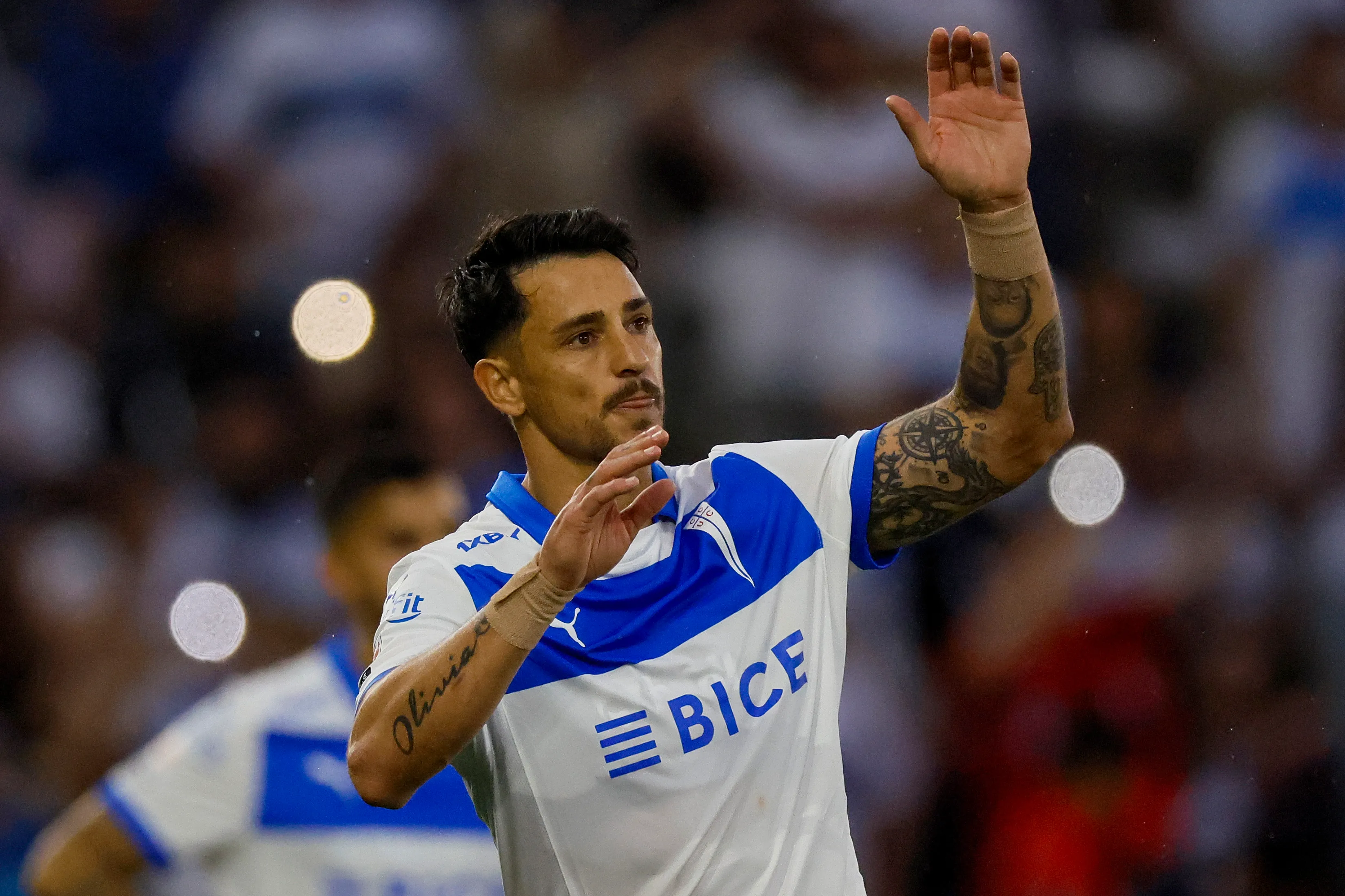 Fernando Zampedri es fijo en la UC. Foto: Andres Pina/Photosport