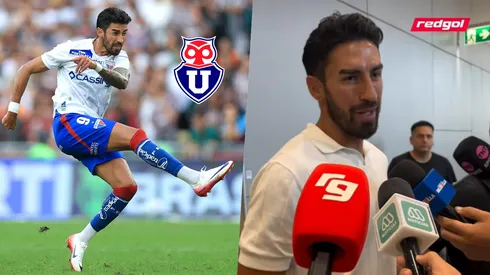 Juan Martín Lucero arribó al Aeropuerto Arturo Merino Benítez.
