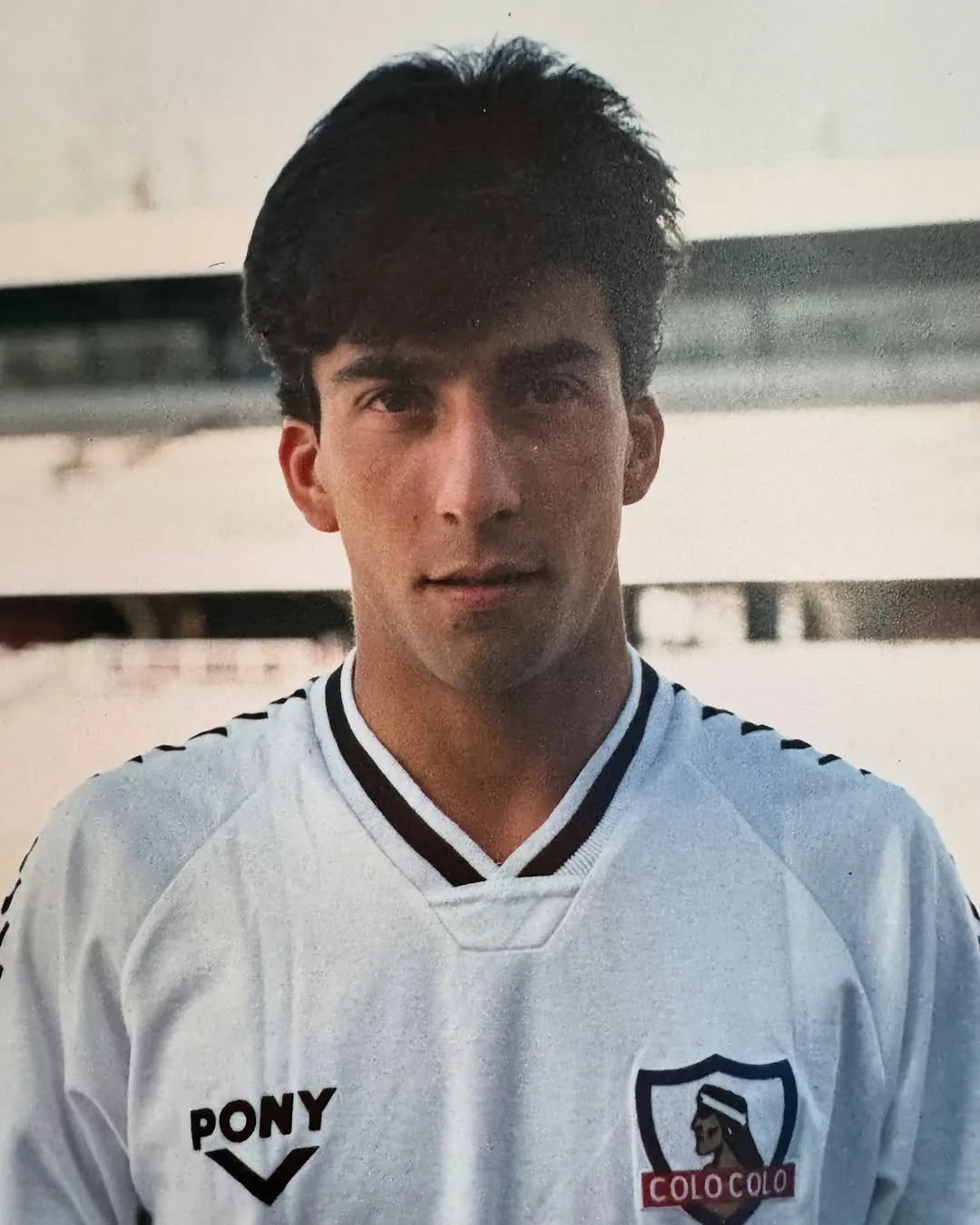 Agustín Salvatierra cuando era jugador de Colo Colo