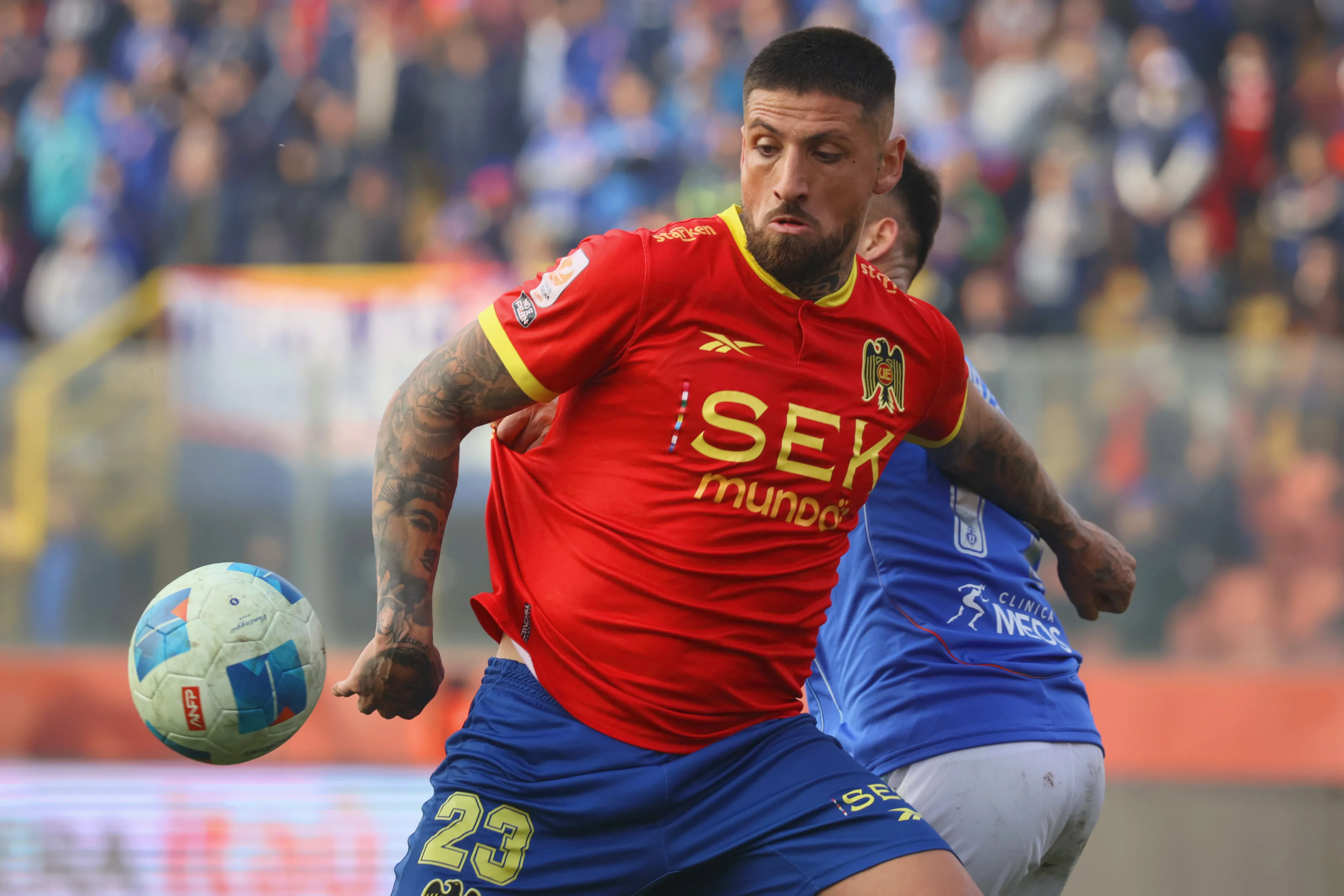 Jeraldino en su último ciclo /Photosport