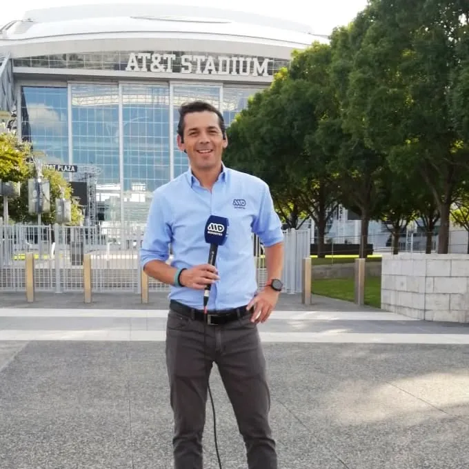 Gustavo Huerta podría ser el nuevo relator de Chile. Imagen: Instagram