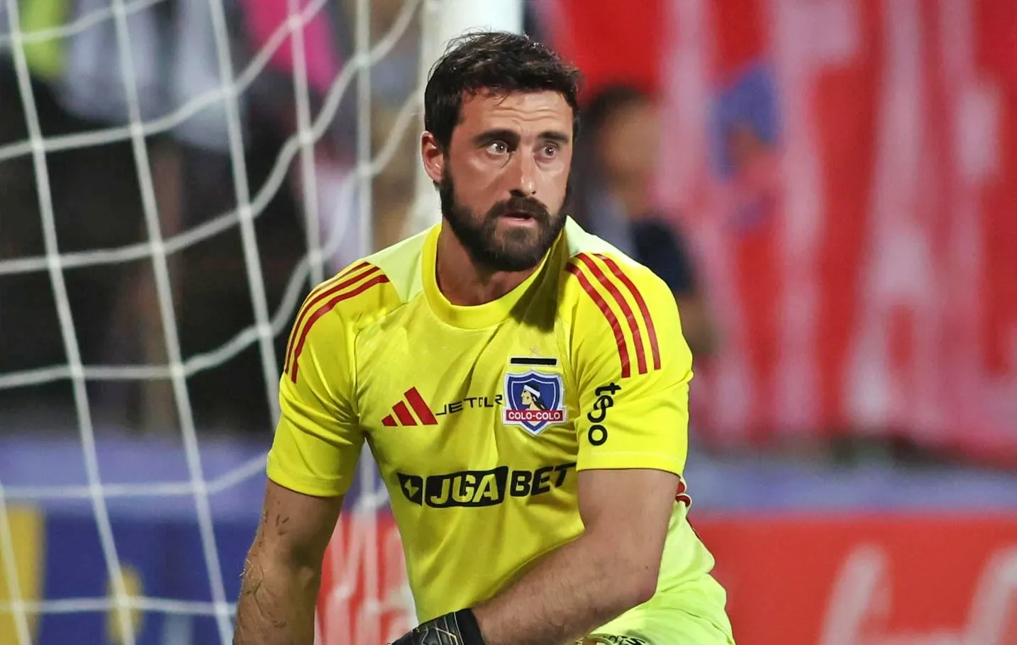 El Tano Ortiz quiere competencia para Fernando de Paul en el arco del Popular. | Foto: Colo Colo.
