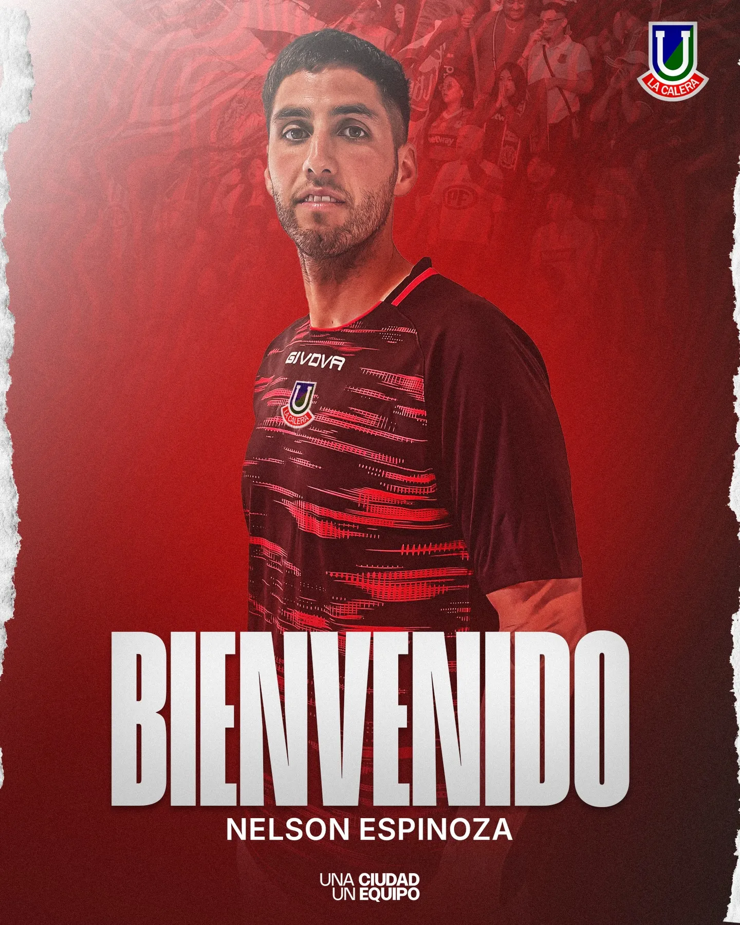 Nelson Espinoza jugará la Primera División con los Cementeros. Foto: Unión La Calera.