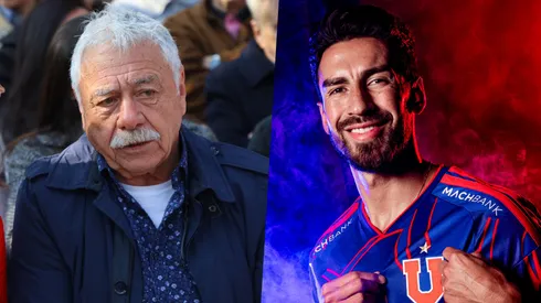 Caszely repasó a Lucero por llegar a la U.
