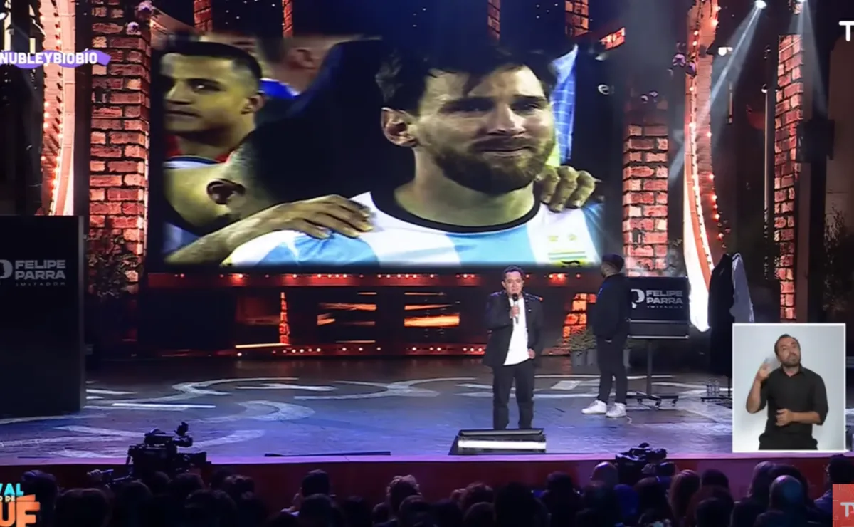 Felipe Parra se burla de Messi con la paternidad de Alexis Sánchez