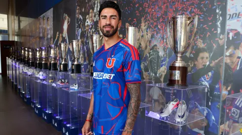 Juan Martín Lucero fue presentado como refuerzo de la U.
