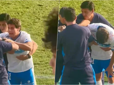 El terrible momento de Clemente Montes en la UC: gritó de dolor