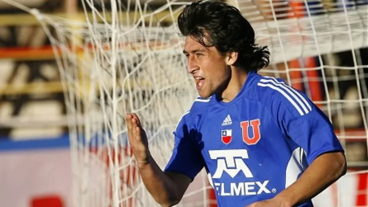 El recordado delantero azul reapareció en el fútbol amateur.