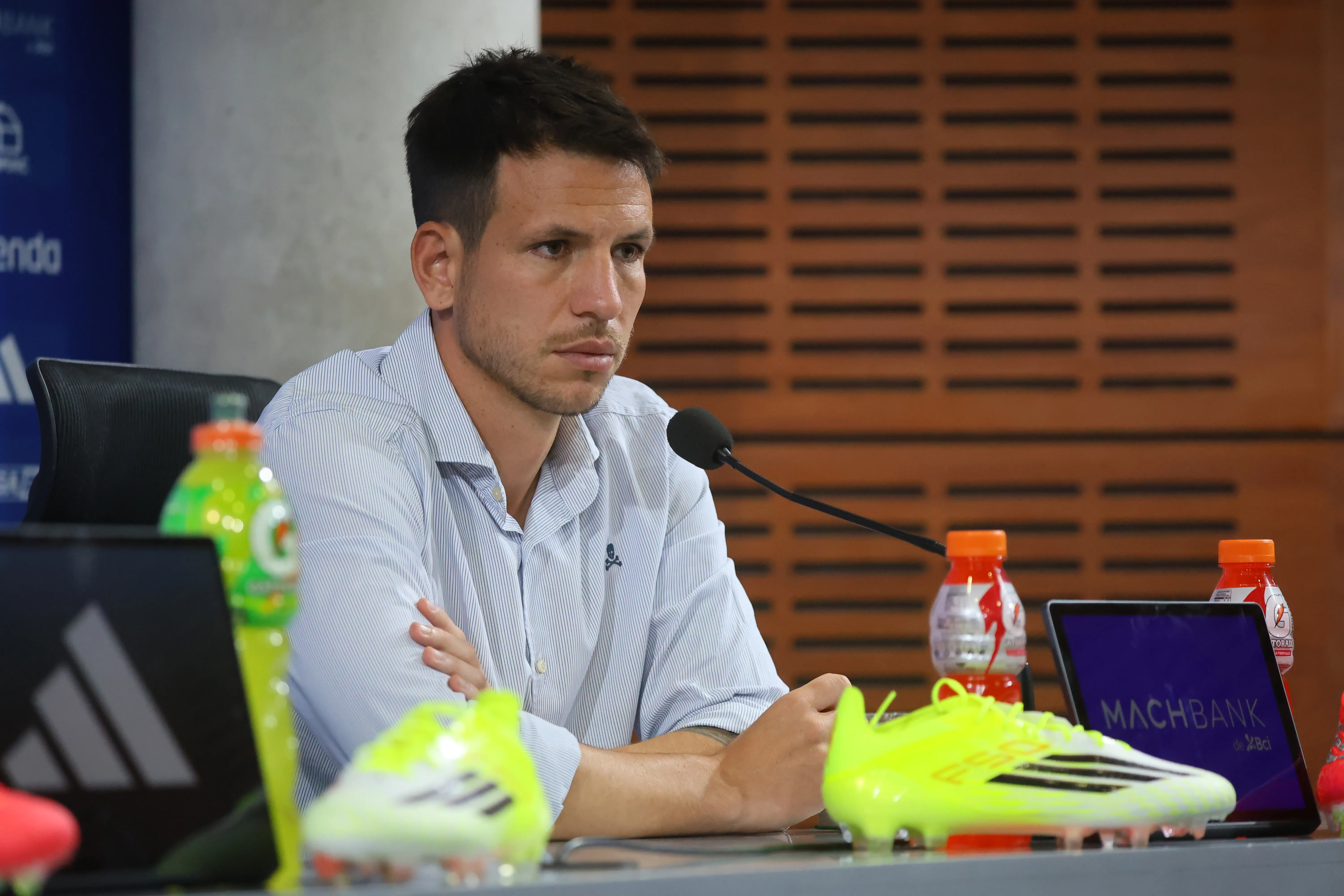 Manuel Mayo habla de los refuerzos de la U para 2026. Foto: Jonnathan Oyarzun/Photosport