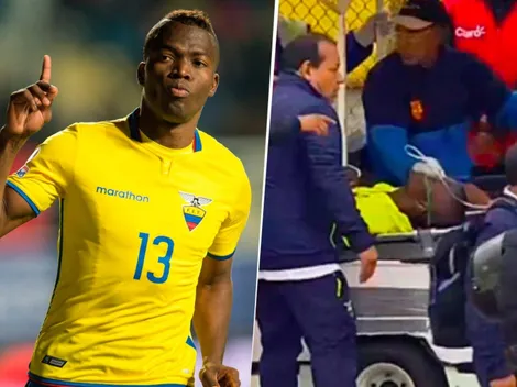 Tras diez años: Enner Valencia aclara polémica salida en camilla en partido contra Chile