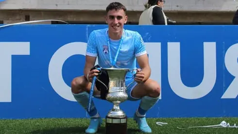 Rodrigo Auzmendi jugó en San Marcos de Arica entre julio de 2022 y enero de 2024. Luego emigró al Motagua.