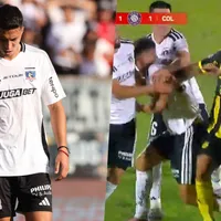 Villagra se gana la roja y los golpes en duelo de Colo Colo vs Peñarol