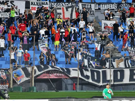 Hinchas de Colo Colo se pegan el show con incidentes ante Peñarol