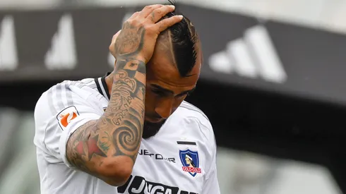 Arturo Vidal encendió alarmas en Colo Colo.