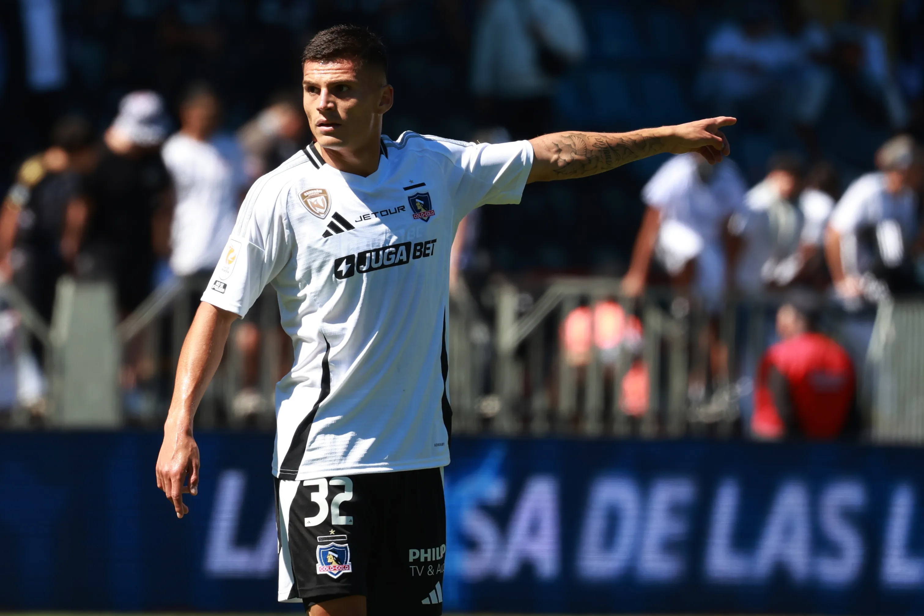 En las próximas horas las dirigencia de Blanco y Negro oficializará la venta de Lucas Cepeda en Colo Colo. | Foto: Photosport.