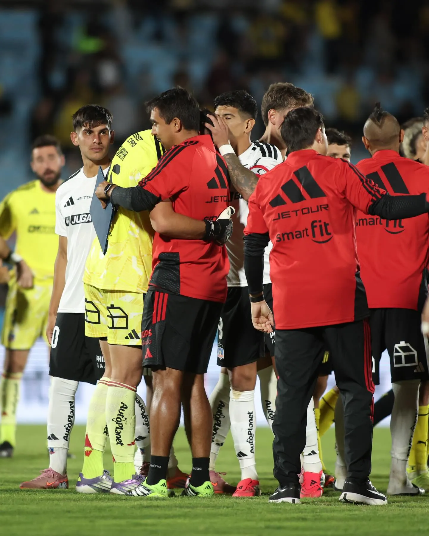 Colo Colo aplaudió lo hecho por sus juveniles ante Peñarol. Foto: Colo Colo.