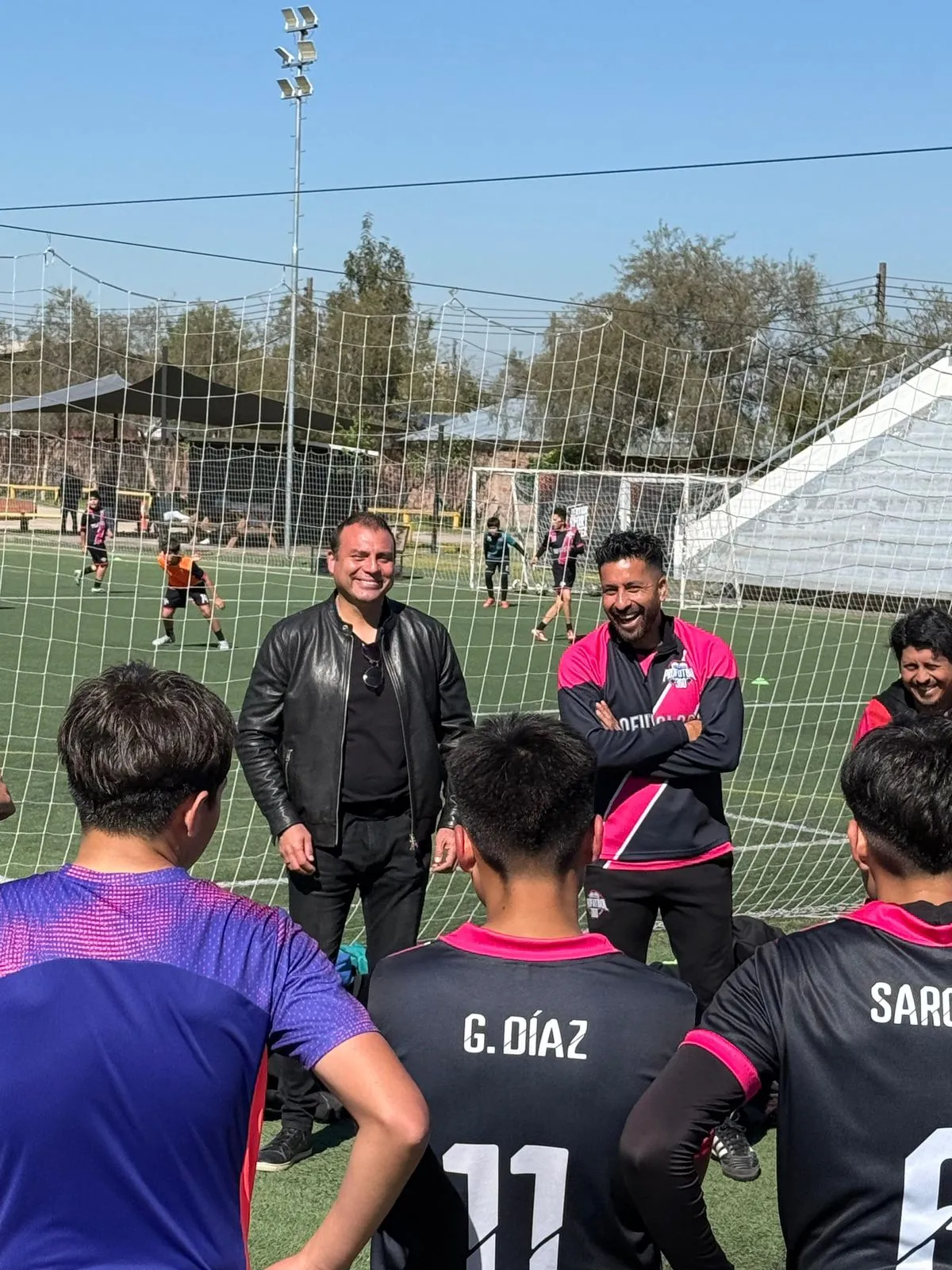 Alex Varas en plena charla.