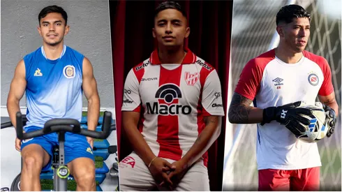Vicente Pizarro, Nico Guerra y Brayan Cortés se estrenan en el fútbol argentino.
