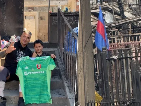 Campitos es de verdad: llevó ayuda a los damnificados